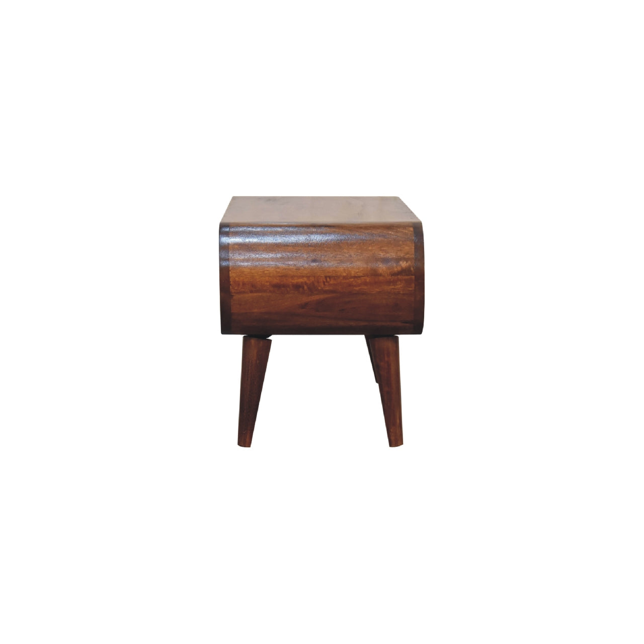 Side profile of Nordic Style Coffee Table showing full width and Nordic legs