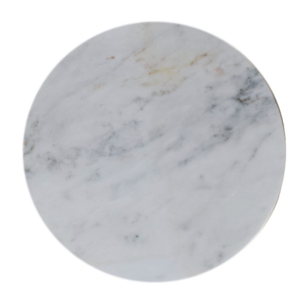 Sculptural marble top side table solid mango wood marble top detail