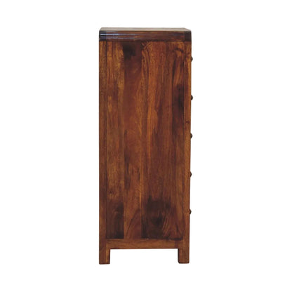 Side view of Tallboy showing full height and depth